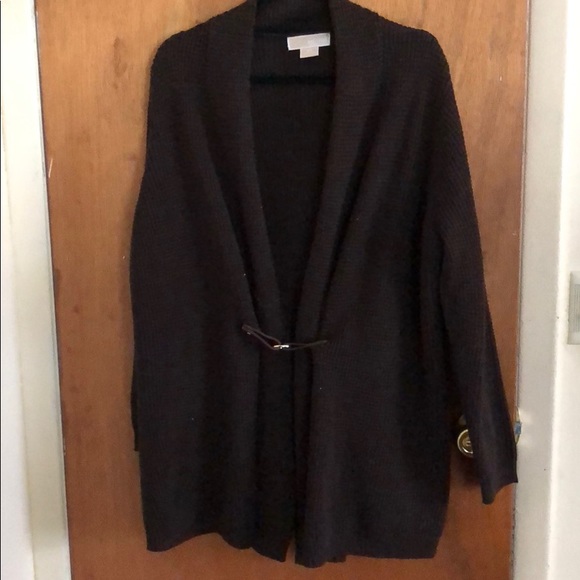 MICHAEL Michael Kors Sweaters - Michael Kors Waffle-knit Cardigan